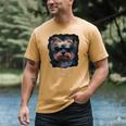 Yorkie Dad Cute Cool Dog In Sunglasses C Men's Comfort Colors T-Shirt Mustard Yorkie Dad Cute Cool Dog In Sunglasses C Men's Comfort Colors T-Shirt Mustard