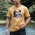 Zero Shihts Given Shih Tzu Dad Shih Tzu Mom Shih Tzu Men's Comfort Colors T-Shirt Mustard
