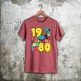 1980 Retro Raised In The 80s Old School Nostalgia Vibes Men's Comfort Colors T-Shirt Crimson 1980 Retro Raised In The 80s Old School Nostalgia Vibes Men's Comfort Colors T-Shirt Crimson