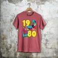 1980 Retro Raised In The 80s Old School Nostalgia Vibes Men's Comfort Colors T-Shirt Crimson
