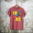 1982 Retro Raised In The 80s Old School Nostalgia Vibes Men's Comfort Colors T-Shirt Crimson