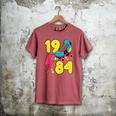 1984 Retro Raised In The 80s Old School Nostalgia Vibes Men's Comfort Colors T-Shirt Crimson 1984 Retro Raised In The 80s Old School Nostalgia Vibes Men's Comfort Colors T-Shirt Crimson