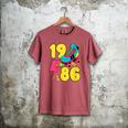 1986 Retro Raised In The 80s Old School Nostalgia Vibes Men's Comfort Colors T-Shirt Crimson 1986 Retro Raised In The 80s Old School Nostalgia Vibes Men's Comfort Colors T-Shirt Crimson