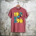 1990 Retro Raised In The 90s Old School Nostalgia Vibes Men's Comfort Colors T-Shirt Crimson 1990 Retro Raised In The 90s Old School Nostalgia Vibes Men's Comfort Colors T-Shirt Crimson
