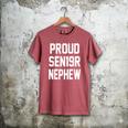 2019 Senior Nephew SEN19R Class Graduation Party T Shirt Men's Comfort Colors T-Shirt Crimson