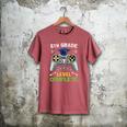 5th Grade Level Complete Gaming Graduation Class 2023 Gamer Men's Comfort Colors T-Shirt Crimson