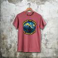 8-Bit Gamer Birder Blue Jay Arcade Nostalgia Nature Men's Comfort Colors T-Shirt Crimson