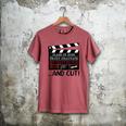 8th Grade Graduation 2026 Graduate Clapperboard Men's Comfort Colors T-Shirt Crimson