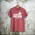 Aba Bear For Jewish Dad With Four Kids On Father's Day Men's Comfort Colors T-Shirt Crimson Aba Bear For Jewish Dad With Four Kids On Father's Day Men's Comfort Colors T-Shirt Crimson