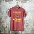Action Figure Collector Comic Books Men's Comfort Colors T-Shirt Crimson