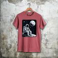 Aesthetic Spaceman Astronaut On The Moon Space Introvert Men's Comfort Colors T-Shirt Crimson