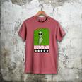 Alien Avoids Humans Sarcastic Introvert Humor Men's Comfort Colors T-Shirt Crimson