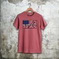 America US Flag Books Library Reading For Book Lover Reader Men's Comfort Colors T-Shirt Crimson
