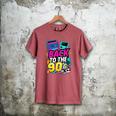Back To The 90s Nostalgia Cassette Game Console Boombox Men's Comfort Colors T-Shirt Crimson