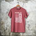 ON Back Awesome Like My Daughter Men Fathers Day Dad Men's Comfort Colors T-Shirt Crimson