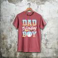Baseball Ice Cream Drip Dad Of The Birthday Boy Baseball Men's Comfort Colors T-Shirt Crimson