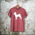 Basenji Graduation Dog Graduate Men's Comfort Colors T-Shirt Crimson