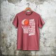 Basketball Mom Or Dad Basketball Parent Men's Comfort Colors T-Shirt Crimson