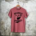 Bearded For Her Pleasure Bearded Dad Father Men's Comfort Colors T-Shirt Crimson