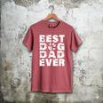 Best Dog Dad Ever Shirt Dog Father Men Women Girls Kids Men's Comfort Colors T-Shirt Crimson