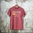 Best Expecting Dad Dad To Be Men's Comfort Colors T-Shirt Crimson