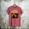 Bigfoot Saturday Morning Nostalgia Men's Comfort Colors T-Shirt Crimson