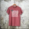 Biology Graduation Shirt 2018 Science Biology Graduate Men's Comfort Colors T-Shirt Crimson
