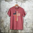 Blessed Dad Christian From Daughter Son Jesus Patriotic Men's Comfort Colors T-Shirt Crimson
