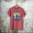 Boxer Dog For Men Women Boxer Dog Dad Mom Small Men's Comfort Colors T-Shirt Crimson