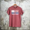Boy Dad Proud Dad Of Boy Father Of Boy Shirt For Dad US Flag Men's Comfort Colors T-Shirt Crimson