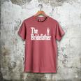 The Bridefather Father Of Bride Dad Wedding Rehearsal Dinner Men's Comfort Colors T-Shirt Crimson