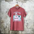 I Can't Go My Cat Said No Introvert Anxiety Cat Lover Men's Comfort Colors T-Shirt Crimson