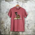 Cat Book Flowers Men's Comfort Colors T-Shirt Crimson Cat Book Flowers Men's Comfort Colors T-Shirt Crimson