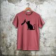 Cat Lover Cat Mom Cat Dad Men Women & Kids Cute Cat Men's Comfort Colors T-Shirt Crimson