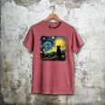 Cat Starry Night Van Gogh Cat For Cat Lover Cat Mom Cat Dad Men's Comfort Colors T-Shirt Crimson Cat Starry Night Van Gogh Cat For Cat Lover Cat Mom Cat Dad Men's Comfort Colors T-Shirt Crimson