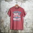 Cheer Dad Shirt Cheerleader Dad Cheerleading Competition Men Men's Comfort Colors T-Shirt Crimson