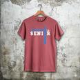 Cheerleading Senior Night Cheer Senior 2025 Graduation 23 Men's Comfort Colors T-Shirt Crimson