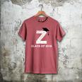 Class Of 2018 Last Name Letter Z Graduation Men's Comfort Colors T-Shirt Crimson
