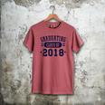 Class Of 2018 Shirts For Seniors Graduation Men's Comfort Colors T-Shirt Crimson