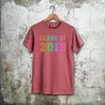Class Of 2019 High School Graduation Date Graduate Men's Comfort Colors T-Shirt Crimson