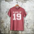 Class Of 2019 Senior Graduation Shirt 2019 Graduate Men's Comfort Colors T-Shirt Crimson