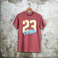 Class Of 2023 Seniors 23 Crew Senior Graduation Idea Men's Comfort Colors T-Shirt Crimson