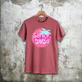Class Of 2024 Senior Pink Retro Classic Girl Grad Graduation Men's Comfort Colors T-Shirt Crimson