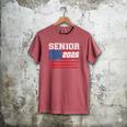 Class Of 2026 Senior Back To School American Flag Graduation Men's Comfort Colors T-Shirt Crimson
