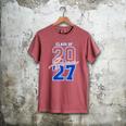 Class Of 2027 Senior 2027 Graduation Men's Comfort Colors T-Shirt Crimson