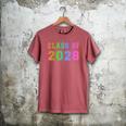 Class Of 2028 High School Graduation Date Graduate T Shirt Men's Comfort Colors T-Shirt Crimson