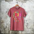 Class Of 2038 Senior Class 2038 Idea Graduation Grow With Me Men's Comfort Colors T-Shirt Crimson