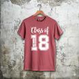 Class Of Two Thousand 18 Shirt Graduation T-Shirt Men's Comfort Colors T-Shirt Crimson