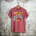 Comic Book Pop Art Modern Fun Men's Comfort Colors T-Shirt Crimson