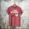 Cool Chicken Art For Men Women Dad Rooster Chicken Farmer Men's Comfort Colors T-Shirt Crimson